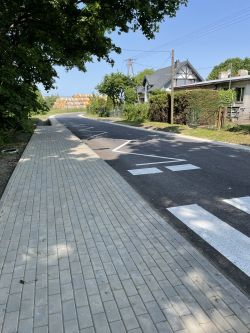 Ulica Parkowa w Pigży