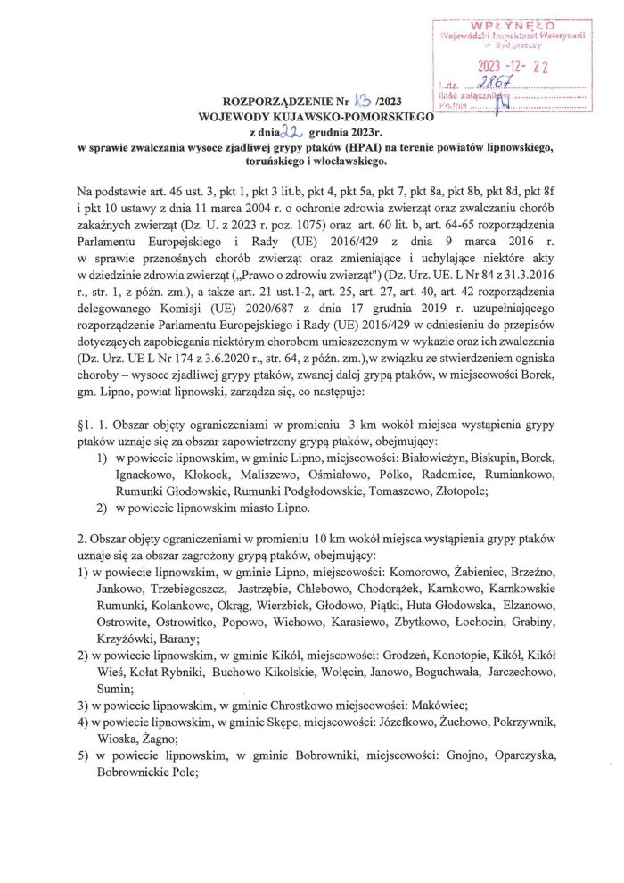 rozporządzenie