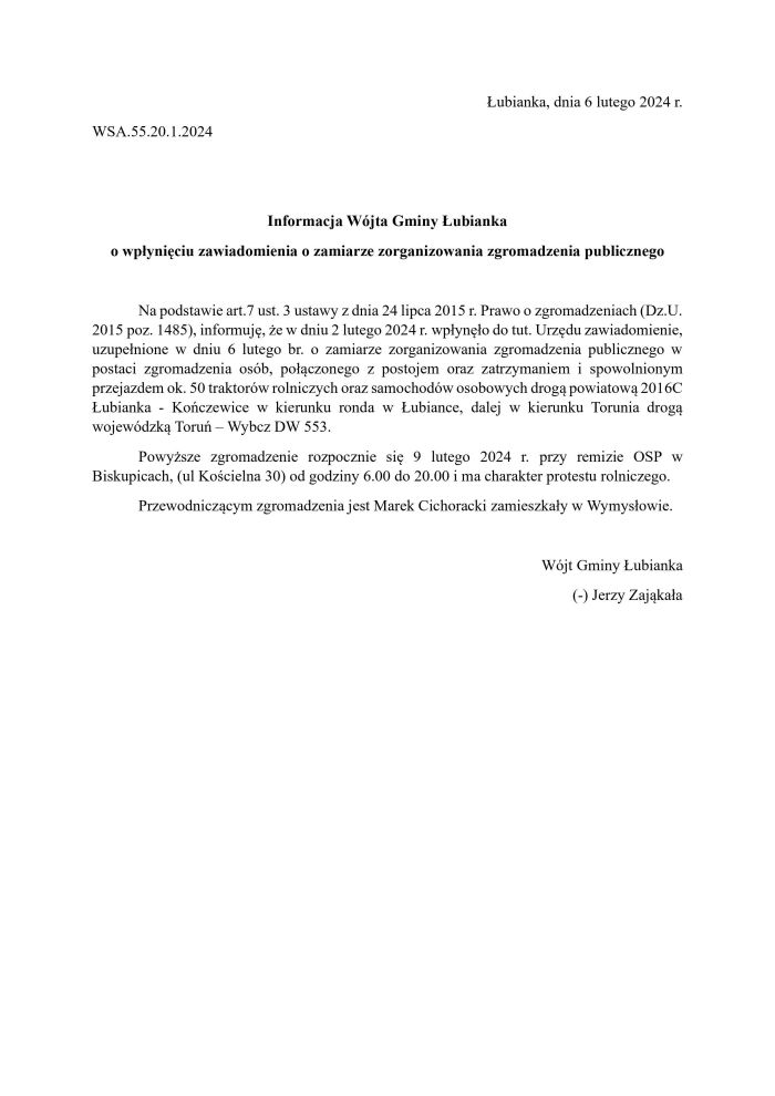 INFORMACJA