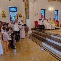 Obchody 41 rocznicy Kapłaństwa Ks. kan Rajmunda Ponczka Dziekana dekanatu bierzgłowskiego, Proboszcza Parafii w Bierzgłowie.
