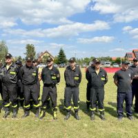 Gminne zawody sportowo pożarnicze Łubianka 08.06.2024 r.