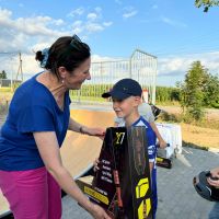 Otwarcie Pumptrack w Wybczu