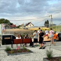 Otwarcie Pumptrack w Wybczu