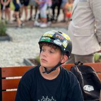 Otwarcie Pumptrack w Wybczu
