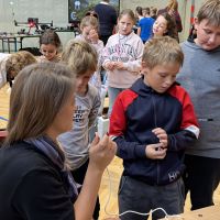 Zajęcia naukowe w Szkole Podstawowej w Brąchnowie