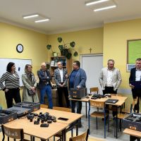 Zajęcia naukowe w Szkole Podstawowej w Brąchnowie
