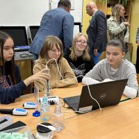 Zajęcia naukowe w Szkole Podstawowej w Brąchnowie
