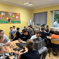 Zajęcia naukowe w Szkole Podstawowej w Brąchnowie
