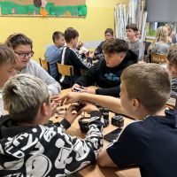 Zajęcia naukowe w Szkole Podstawowej w Brąchnowie