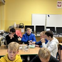 Zajęcia naukowe w Szkole Podstawowej w Brąchnowie