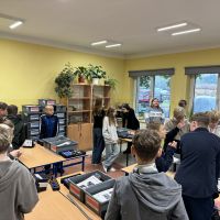 Zajęcia naukowe w Szkole Podstawowej w Brąchnowie