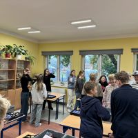 Zajęcia naukowe w Szkole Podstawowej w Brąchnowie