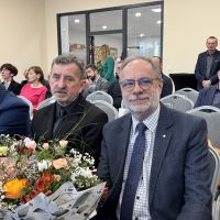 I rocznica powstania przedszkola i żłobka, na zdjęciach goście i dzieci.