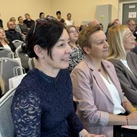 I rocznica powstania przedszkola i żłobka, na zdjęciach goście i dzieci.