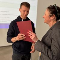 Zdjęcia z rozdania nagród i wyróżenień Wójta i Rady Gminy Łubianka
