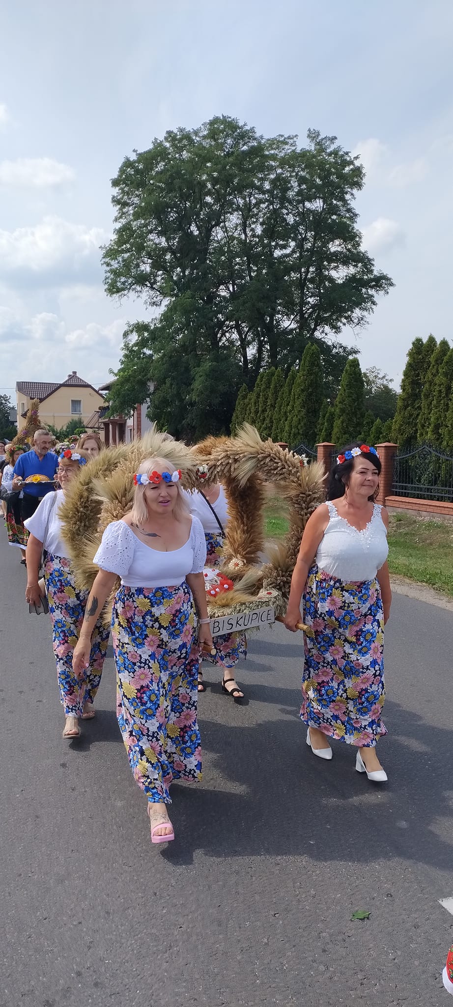 Dożynki parafialne w sołectwach Biskupice, Brąchnowo i Warszewice