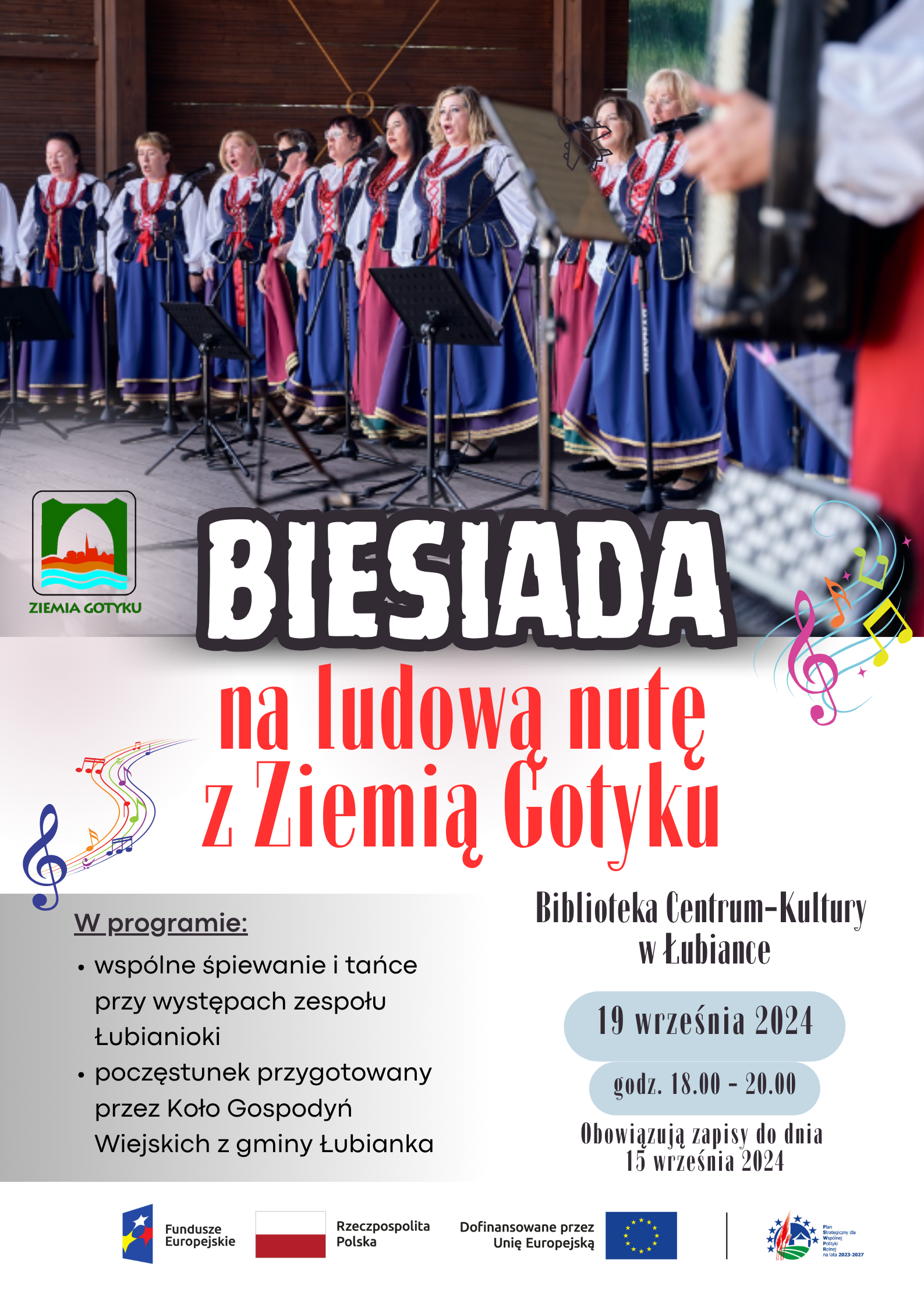 Biesiada na ludową nutę z Ziemią Gotyku
