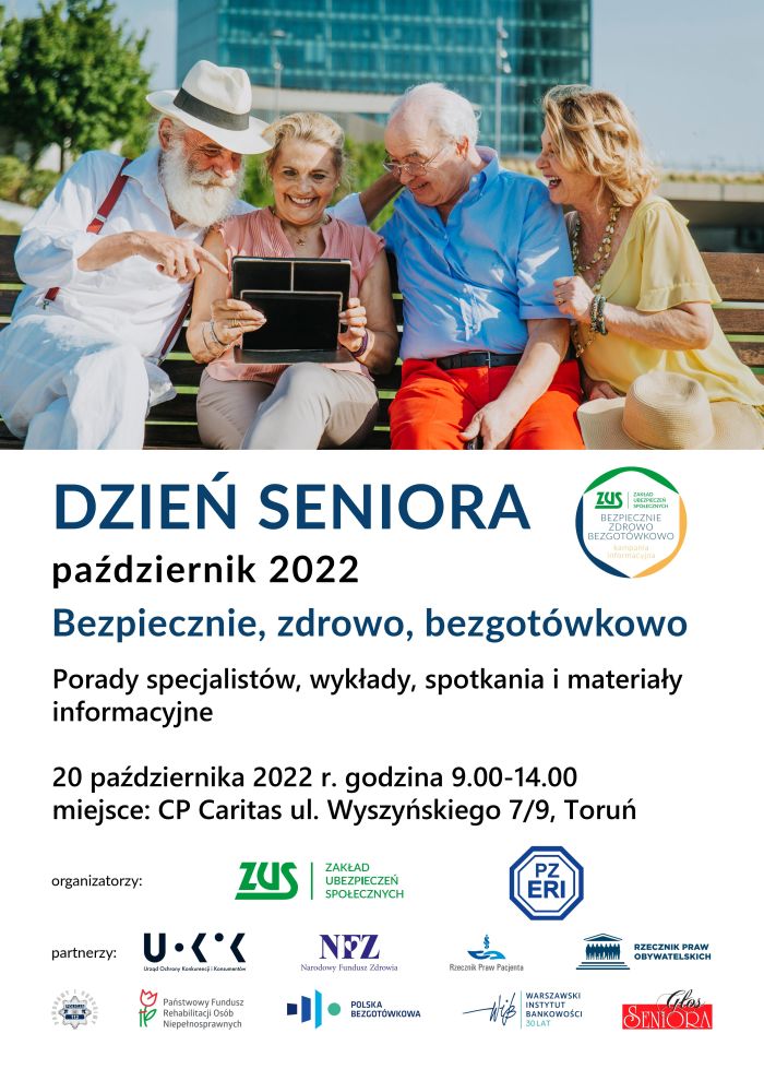 Plakat Dzień Seniora Toruń