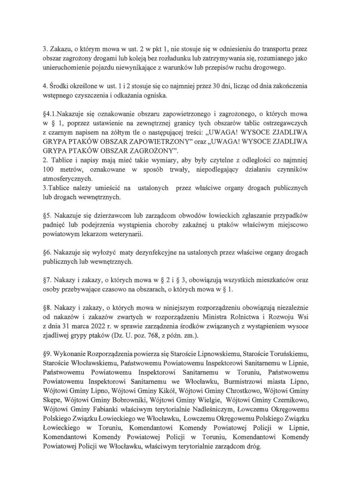 rozporządzenie
