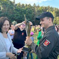 Gminne zawody sportowo pożarnicze Łubianka 08.06.2024 r.