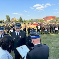 Gminne zawody sportowo pożarnicze Łubianka 08.06.2024 r.
