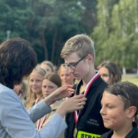 Gminne zawody sportowo pożarnicze Łubianka 08.06.2024 r.