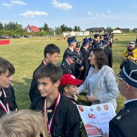 Gminne zawody sportowo pożarnicze Łubianka 08.06.2024 r.