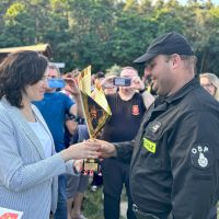 Gminne zawody sportowo pożarnicze Łubianka 08.06.2024 r.