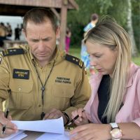 Gminne zawody sportowo pożarnicze Łubianka 08.06.2024 r.
