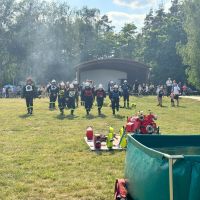 Gminne zawody sportowo pożarnicze Łubianka 08.06.2024 r.