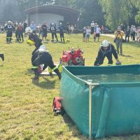 Gminne zawody sportowo pożarnicze Łubianka 08.06.2024 r.