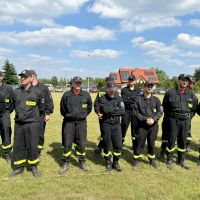 Gminne zawody sportowo pożarnicze Łubianka 08.06.2024 r.