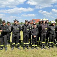 Gminne zawody sportowo pożarnicze Łubianka 08.06.2024 r.