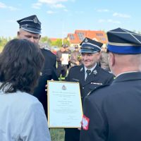 Gminne zawody sportowo pożarnicze Łubianka 08.06.2024 r.