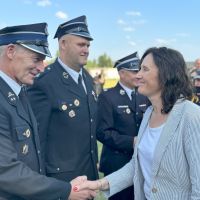 Gminne zawody sportowo pożarnicze Łubianka 08.06.2024 r.