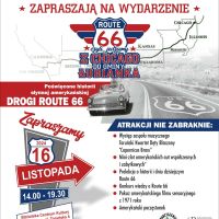 „Route 66, czyli jedziemy z Chicago do gminy Łubianka” 16.11.2024 r. godz. 14:00 - 19:30, Biblioteka Centrum Kultury w...