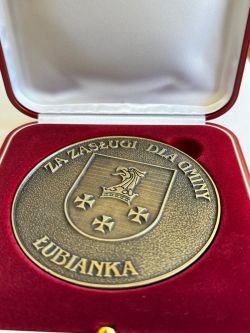 Złoty medal za Zasługi dla Gminy Łubianka