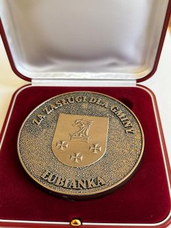 Brązowy medal za Zasługi dla Gminy Łubianka