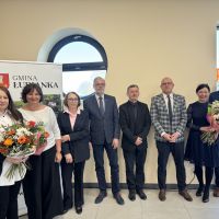I rocznica powstania przedszkola i żłobka, na zdjęciach goście i dzieci.