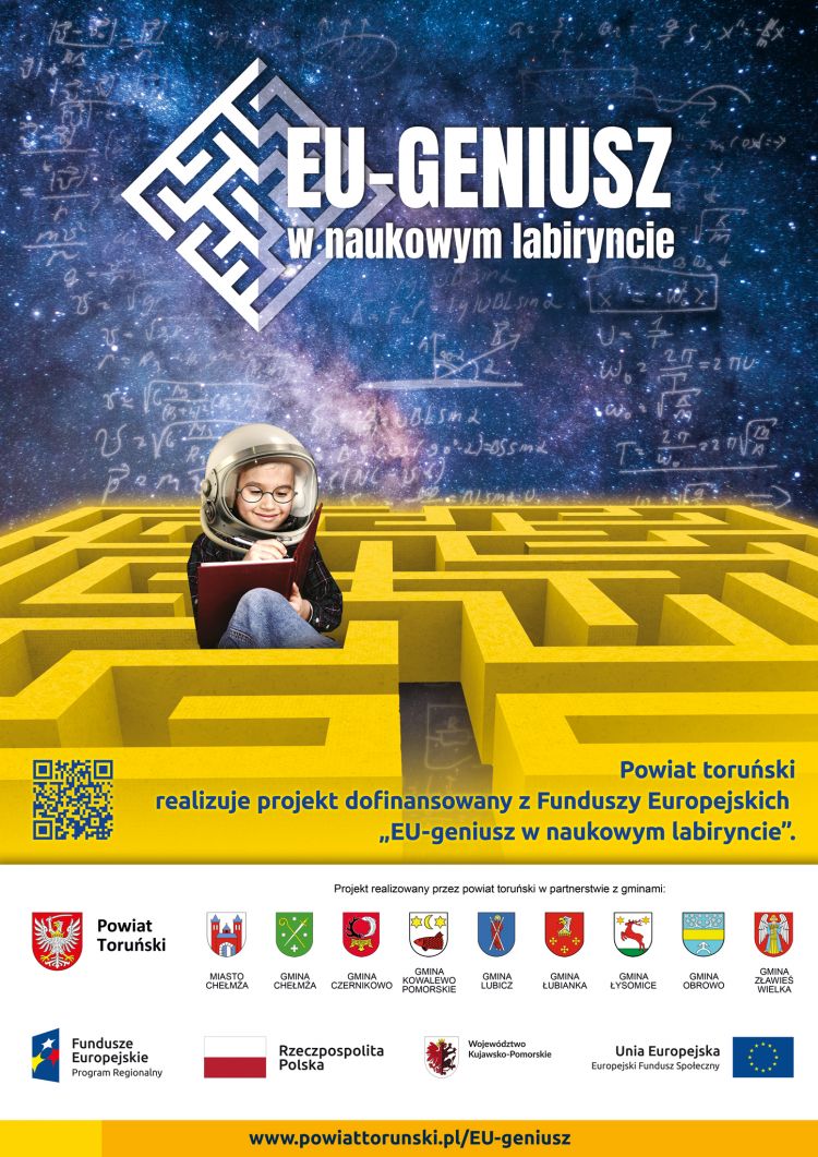 Plakat promujący projekt eugeniusz