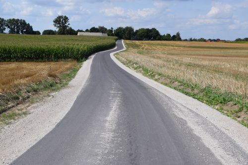 Zdjęcia inwestycji drogowej po realizacji