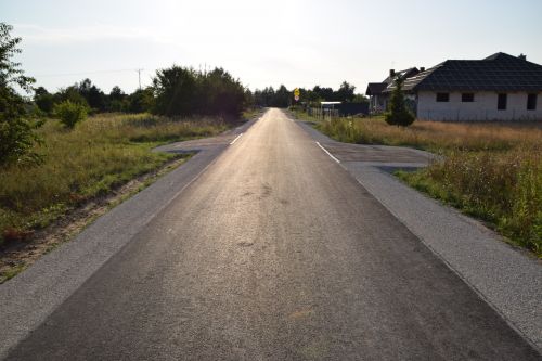 Zdjęcia inwestycji drogowej po realizacji