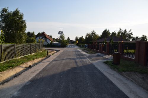 Zdjęcia inwestycji drogowej po realizacji