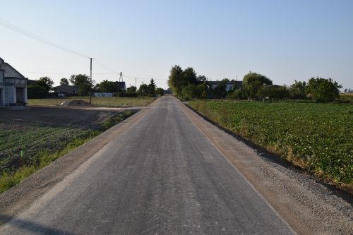 Zdjęcia inwestycji drogowej po realizacji