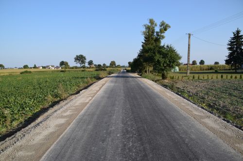 Zdjęcia inwestycji drogowej po realizacji