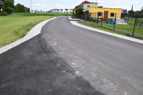 Zdjęcia inwestycji drogowej po realizacji