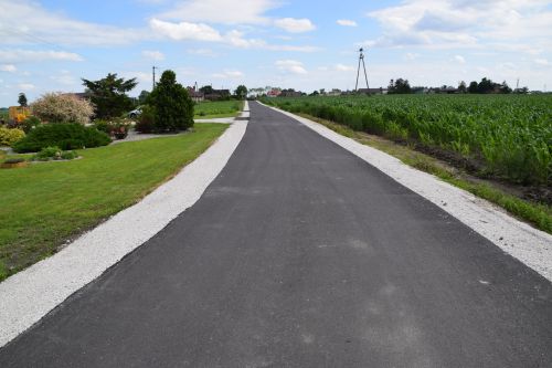 Zdjęcia inwestycji drogowej po realizacji