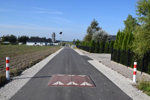 Zdjęcia inwestycji drogowej po realizacji