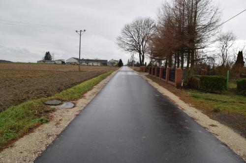 Zdjęcia inwestycji drogowej po realizacji