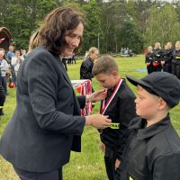 Gminne zawody sportowo - pożarnicze